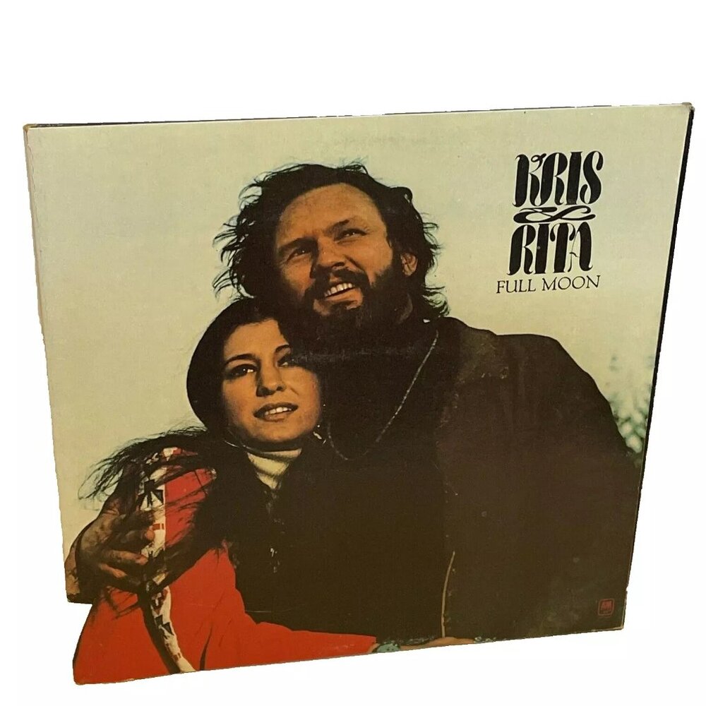 Kris & Rita Full Moon (Vinyl, 1973) A&M Records SP-4403 VG+ LP Record Album  Gre